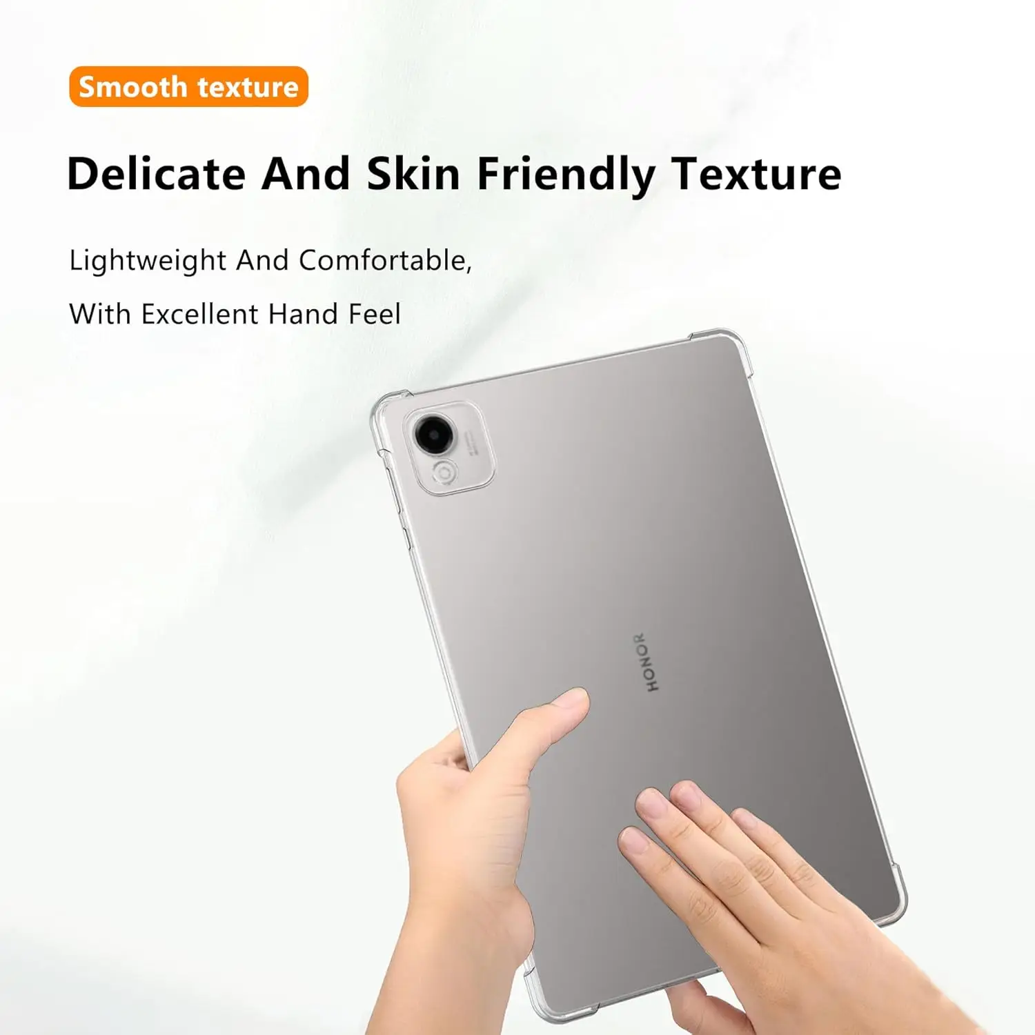 Clear Case with Airbag Drop Protection and Anti-Scratch Silicone