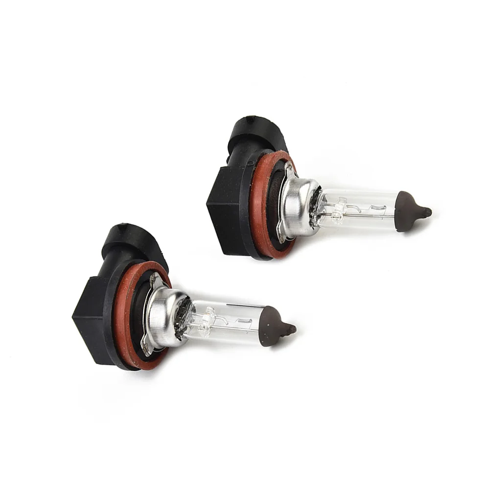 2pcs 12v 55w H11 Halogen Bulb 4300K Quartz Glass Car Fog Light Auto Lamp Halogen Headlight Bulbs White Fog Lights Car Accessory 2