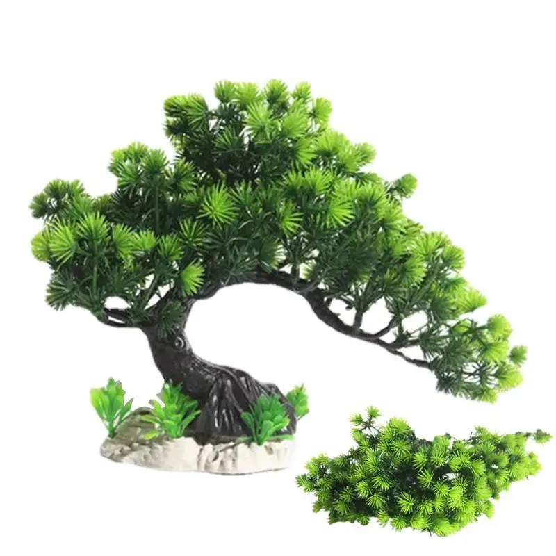 

Aquarium Decoration Tree Landscaping Tree Tank Decorations Artificial Plants Ornament Fish Tank Moss Tree Aquarium Decor