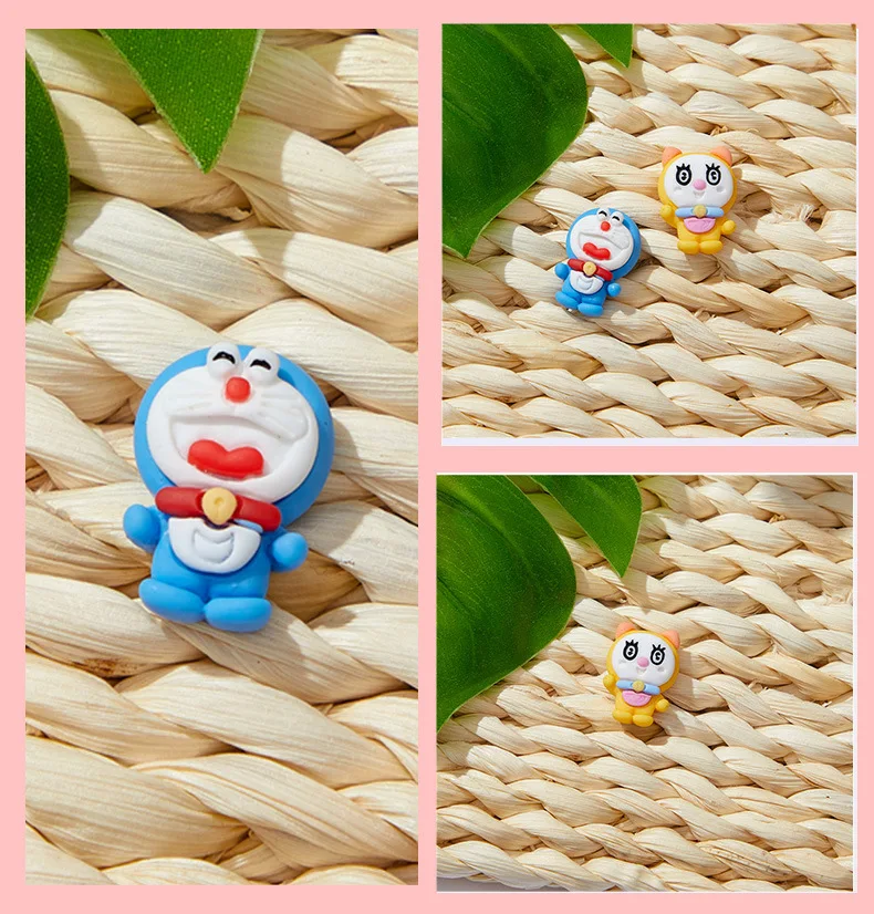 20Pcs Cartoon Resin Accessories DIY Craft Supplies Phone Shell patch Material Hair Key Chain Handmade Festival Party Decoration