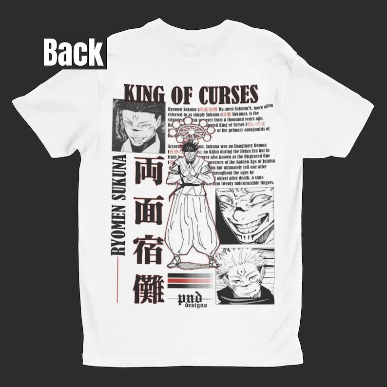 

ANIME T-SHIRT Backprint | 100% cotton