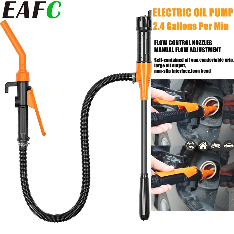 EAFC Electric Oil Pump Siphon Liquid Transfer Pump Handheld Operated Water GasToolsFluid Extractor For Car Motorcycle Boats oil transfer pump,oil extractor pump,oil pump,water transfer pump,electric pump