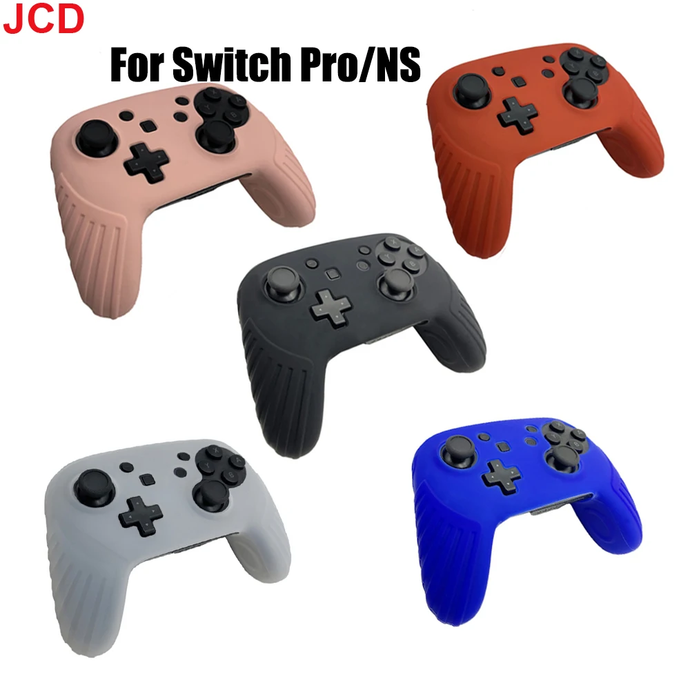 

JCD 1pcs Soft Silicone Cover For Switch Pro/NS Controller Silicone Cover For Switch Pro Gamepad Joystick Fuel Injection Thickeni