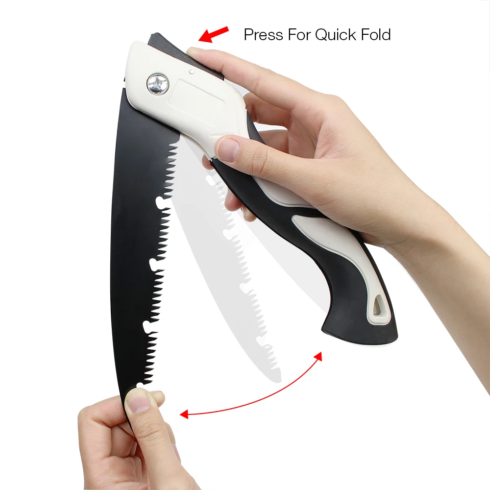 Multi Purpose Saw Folding Saw Hand Saw Handheld Saw Folding Saw Woodworking Folding hacksaw Multifunction Cutting Wood Sharp Camping Garden Prunch Saw Tree Chopper Knife Hand