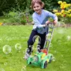 Kids Lawn Mower Bubble Machine Automatic Bubble Maker Toys With Light And Sound Party Atmosphere Maker Sunny Days Entertainment 3