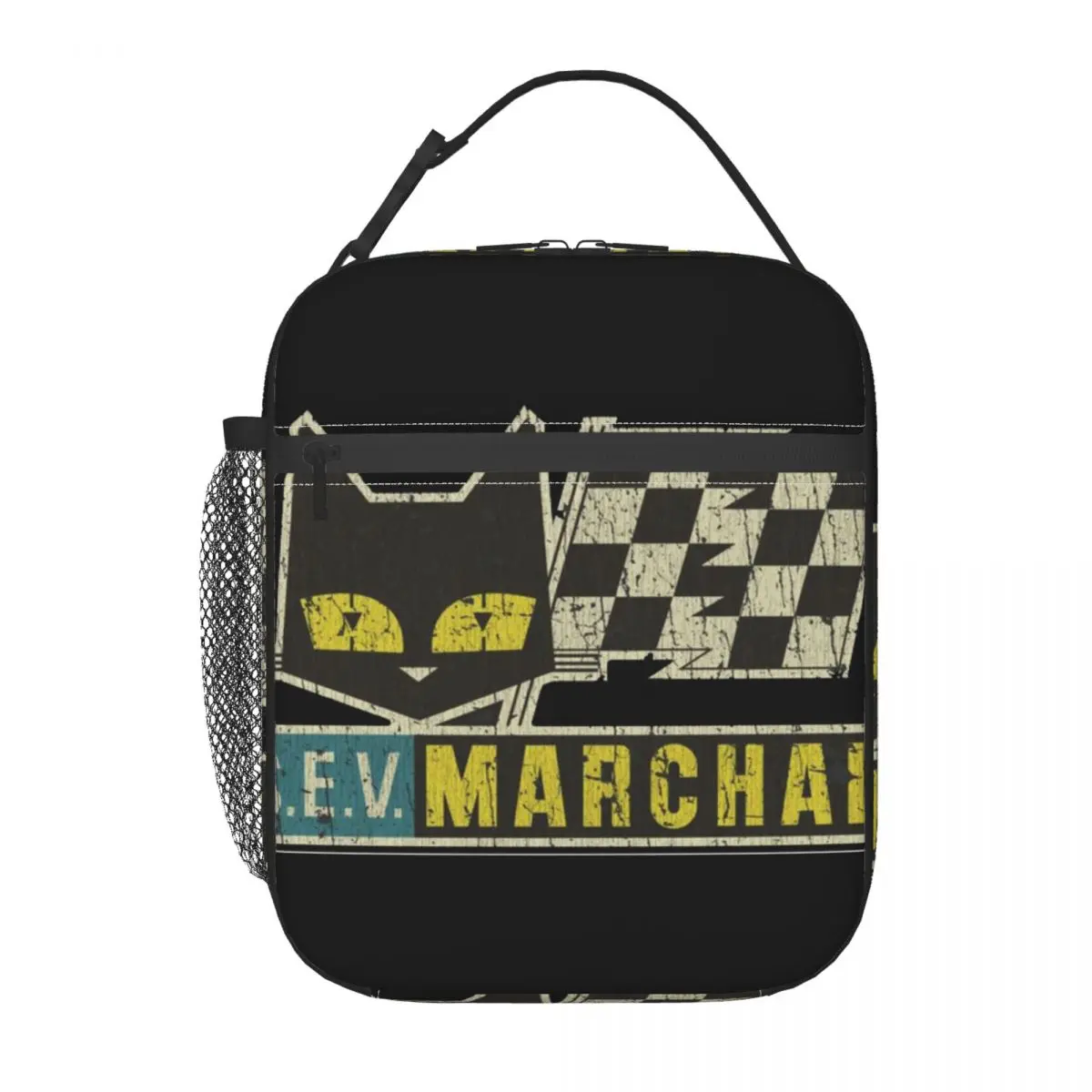 

Insulated Lunch Bag S.E.V. Marchal 1963 Lunch Box Tote Food Handbag