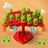 Montessori Math Toy Balancing Board Puzzle For Kids Frog Balance Tree Educational Parent-child Interaction Tabletop Game Toys 3
