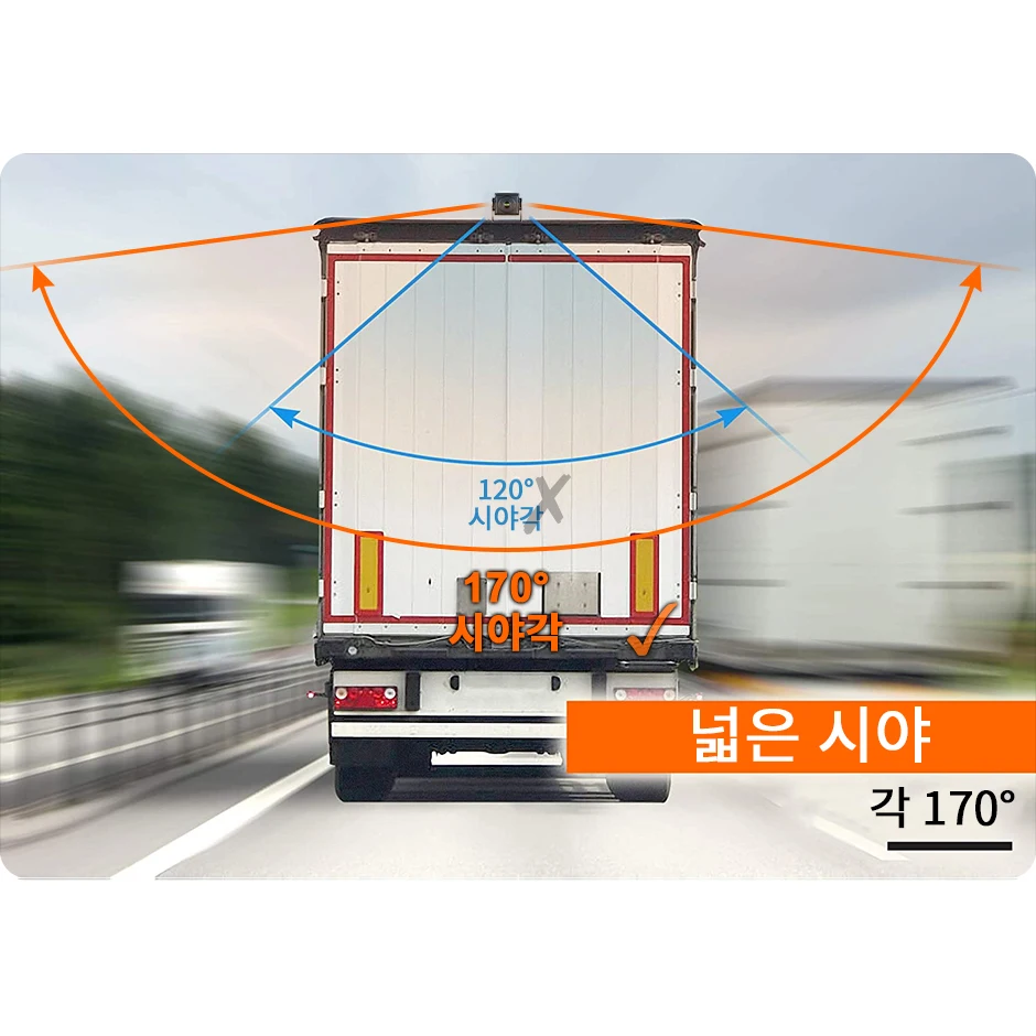 GreenYi 170° AHD 1920*1080P Fisheye 광각렌즈 고화질 별빛 야시경 자동차 리어뷰 버스트럭용 카메라