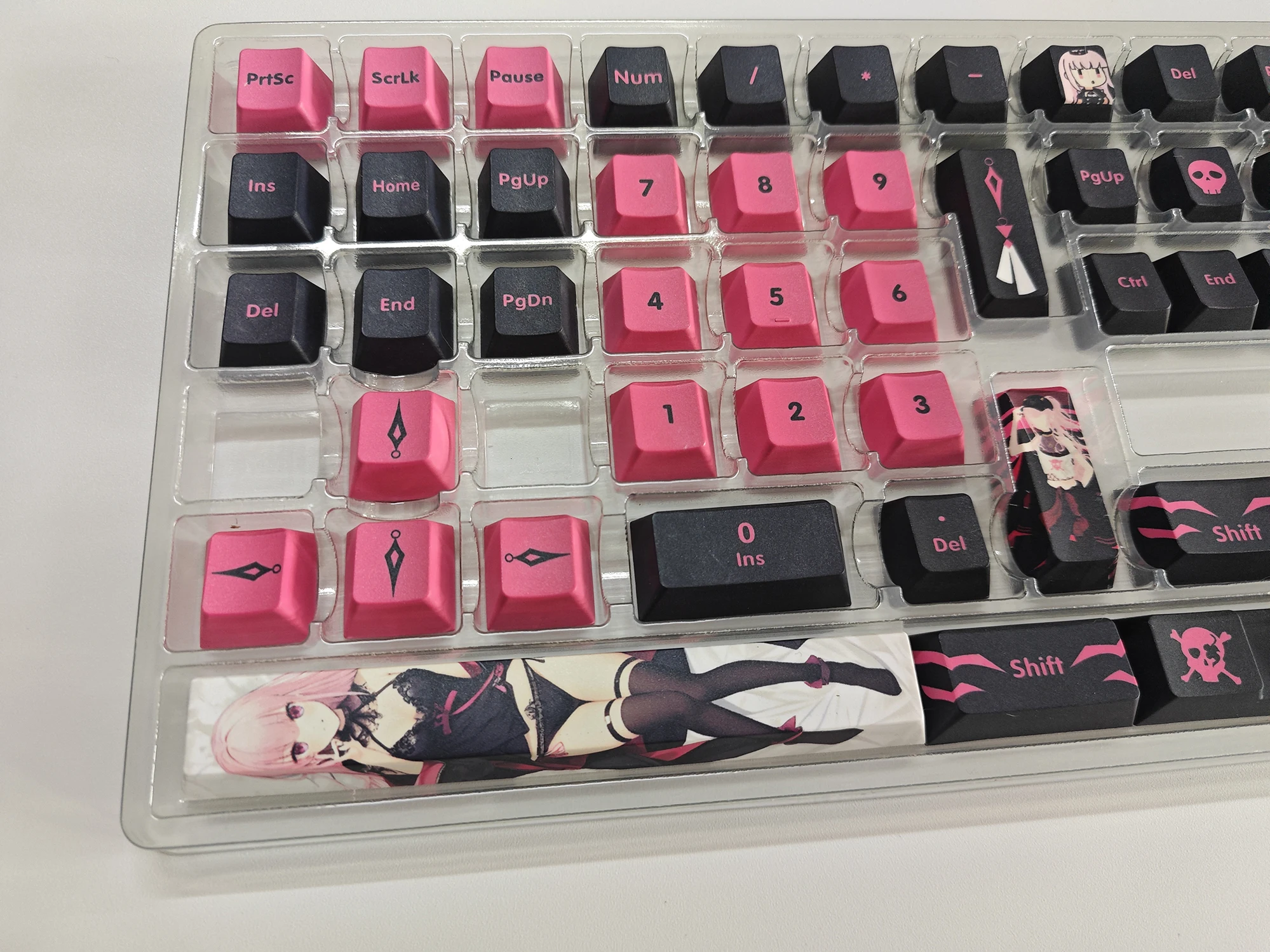 Mori Calliope Key Cap, Hololive Vtuber, PBT,