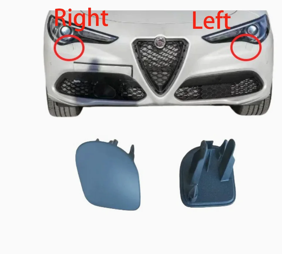 2 Pezzi Tappo Copertura Lavafari Per Volvo XC90 - Ricambio 30698209 30698208 In Plastica
