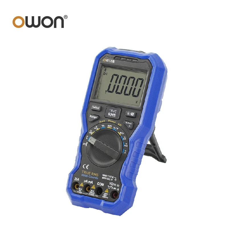 OWON OW18B Multifunctional 3 in 1 Digital Multimeter with Bluetooth True RMS Test Supported Lighting Function