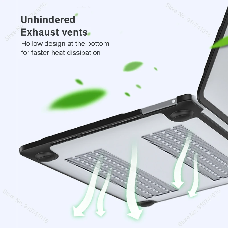 Tampa do Portátil para Macbook Pro 14 A2442 Macbook Pro 16 m1 A2485 2023 Funda Pro Air 15 136 A2337 A2179 A2289 - Imagem 4
