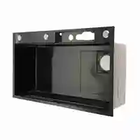 Digital Display Double Sink Professional Stainless Steel Water Temperature Monitoring Digital Display Kitchen Sink for Kitchen 1