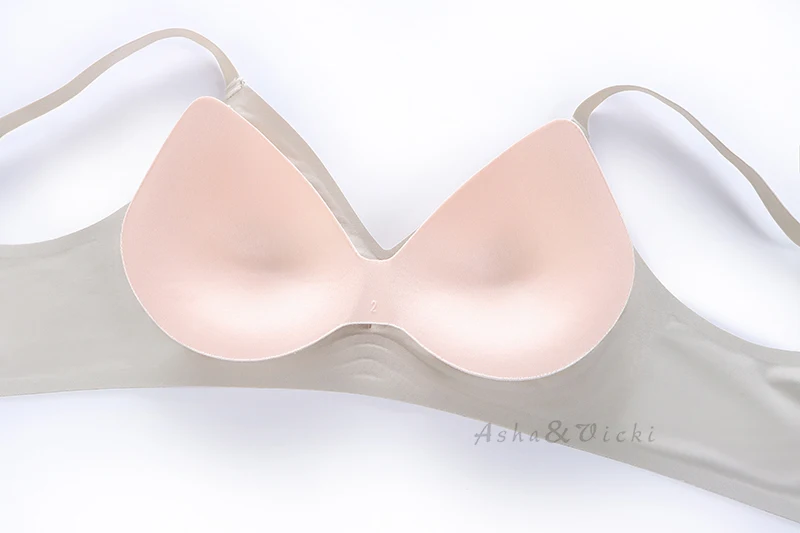 Soft Support Strips Skin-friendly Underwear Comfortable Close-Fitting No Steel Ring Gathered Up Beautiful Back Latex Cup Bra