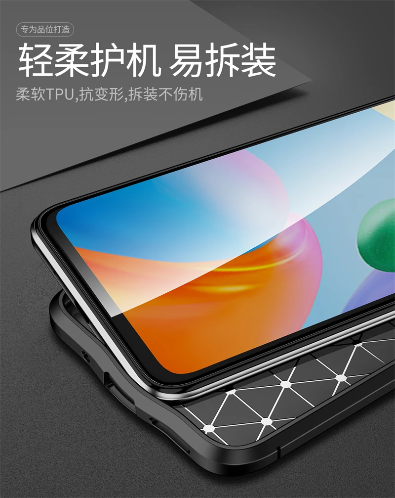 For Xiaomi Redmi 10C Case Cover Redmi 10C 10A 10 5G 9 9A 9C 9T Cover Silicone luxury Leather Rubber Case For Redmi 10C Case