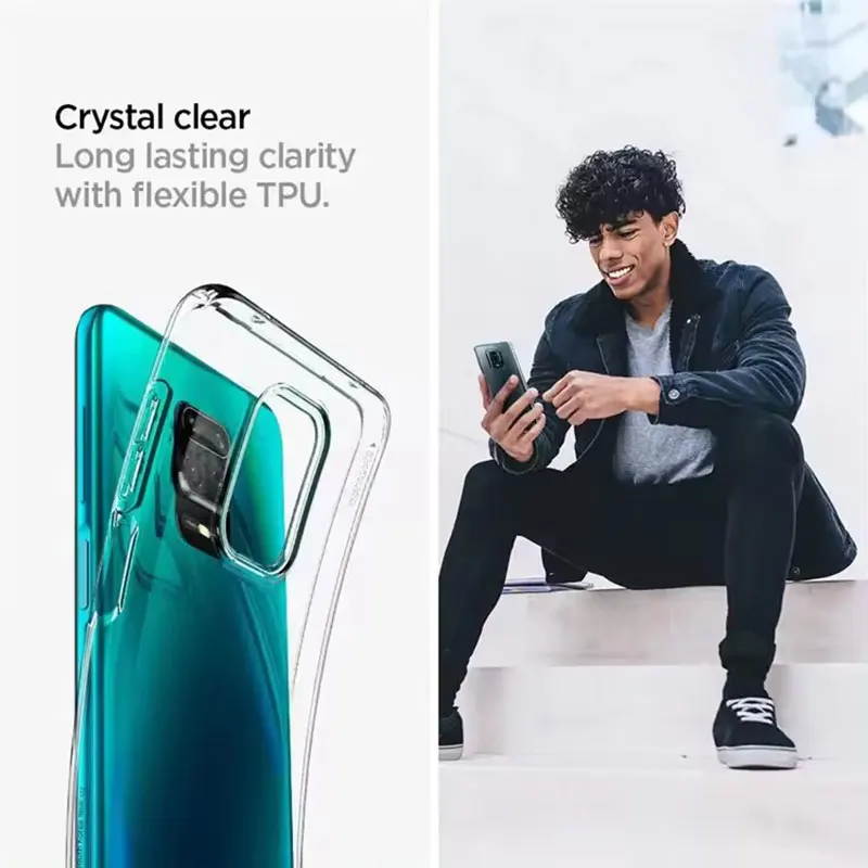 Ultra Thin Shockproof Silicone Phone Case - Crystal Clear Protection for Xiaomi Redmi Note Series