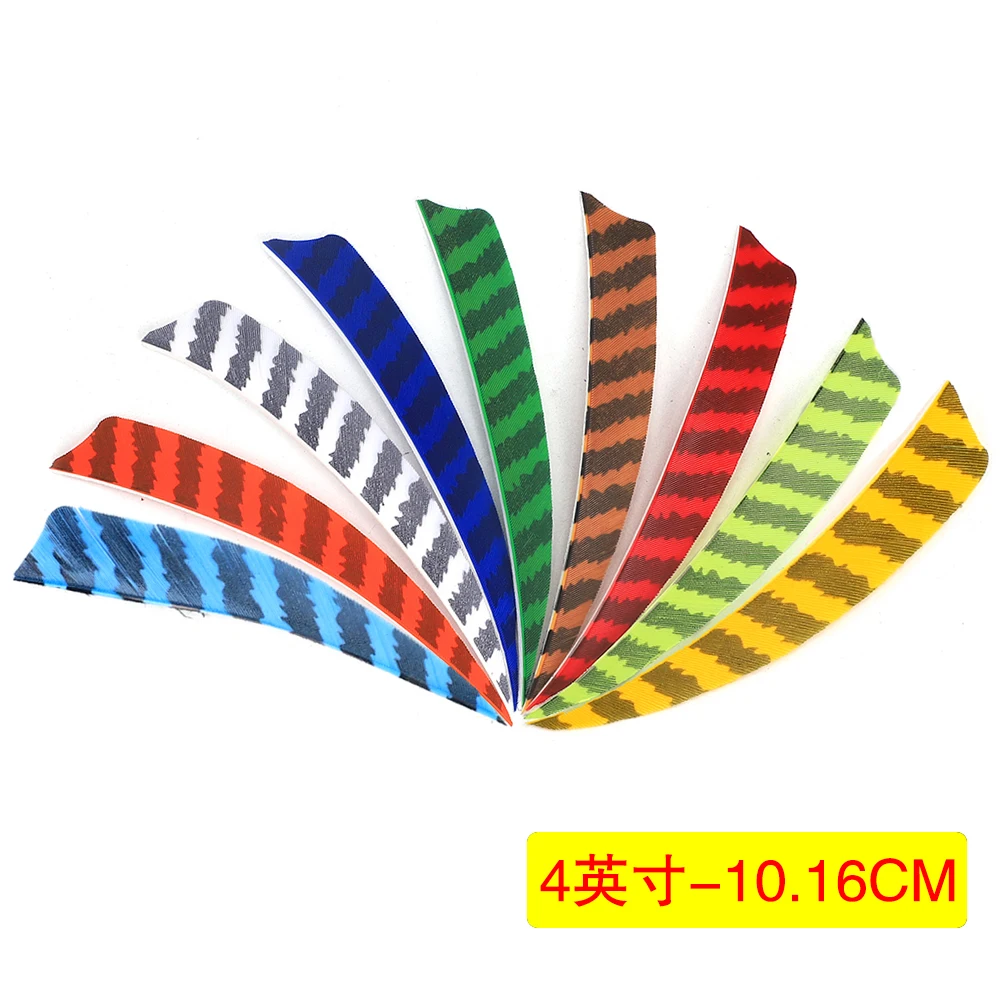 

ACCMOS 50pc 4inch Arrow Feathers for Archery Real Turkey Feathers DIY Recurve Bow Conform Bow Accessories