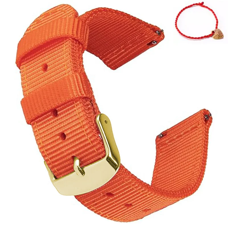 Durable Waterproof Sailcloth Nylon Watch Strap with Quick Release