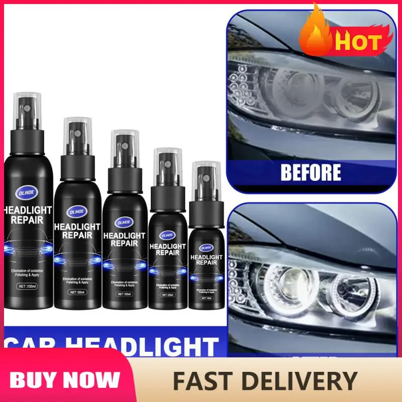 10/20/30/50ML Car Headlight Restorative Liquid AntiScratch Removing
