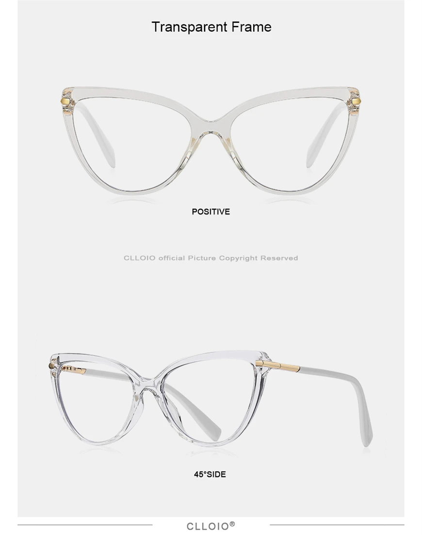Luxury Cat Eye Glasses – Versatile Reading Glasses Women with Anti Blue Light Lenses