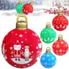 Large PVC New Year Gift Inflatable Toys Hanging Ornament Christmas Decorations Christmas Balls Xmas Tree 4