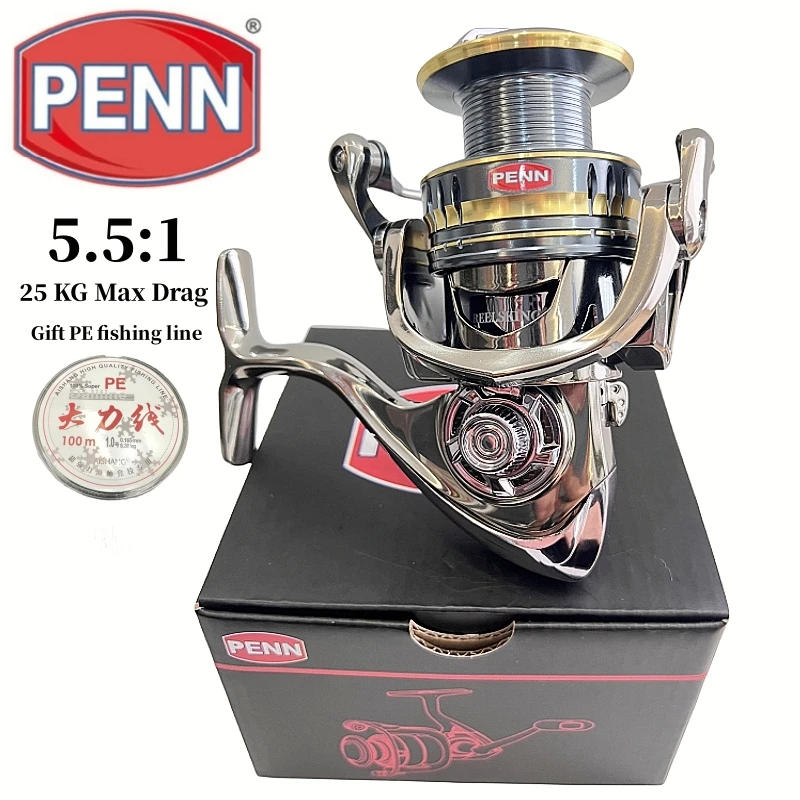 Moulinet De Pêche Vintage PENN N°160 - Conventionnel, USA, Eau Douce Utilisé