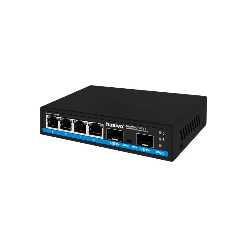 Interruptor Inteligente de Portas 25 Gbps Rj45 com 2x10g Sfp Mais 10gbps - Imagem 3