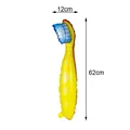 Yellow toothbrush