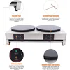 16 Inch Commercial Crepe Maker Electric Pancake Maker with Double Pan Nonstick Round Crepe Hotplate Griddle Machine 5