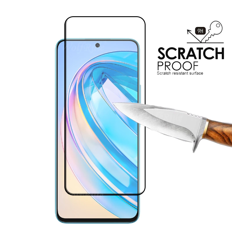 Premium 4-in-1 Tempered Glass Screen and Lens Protector with Full Glue Cover - HD 9H Durability