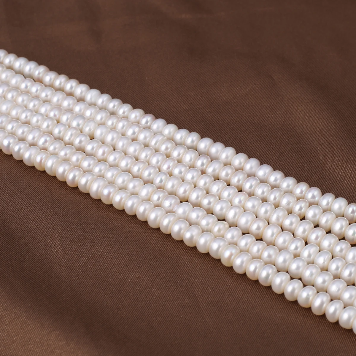 Natural Freshwater Pearl Beads Round shape Loose isolate Beaded for Jewelry Making DIY Personality Bracelet Necklace Accessories