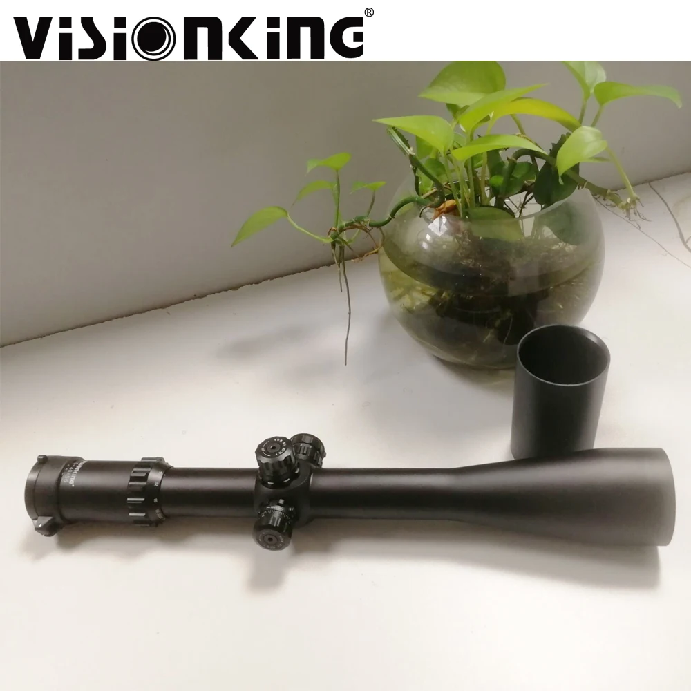 Visionking Aluminum 56mm Objective Lens Eyepiece Riflescope Sunshade 10-40x56 6-25x56 Protective Cover Optic Sight Accessory