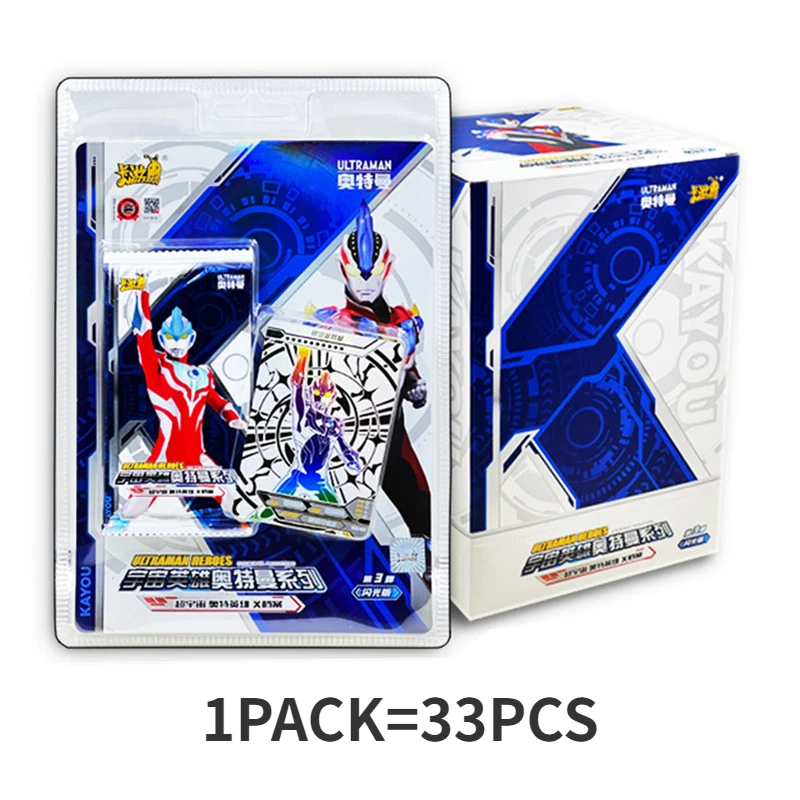 KAYOU Genuine Ultraman Cards Miracle Version OR Signature Gold