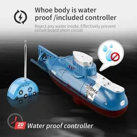 Mini RC Submarine 0.1m/s Speed Go Up and Down Forward and Backward RC Boat Waterproof Diving Toy Simulation Model Gift for Kids 1