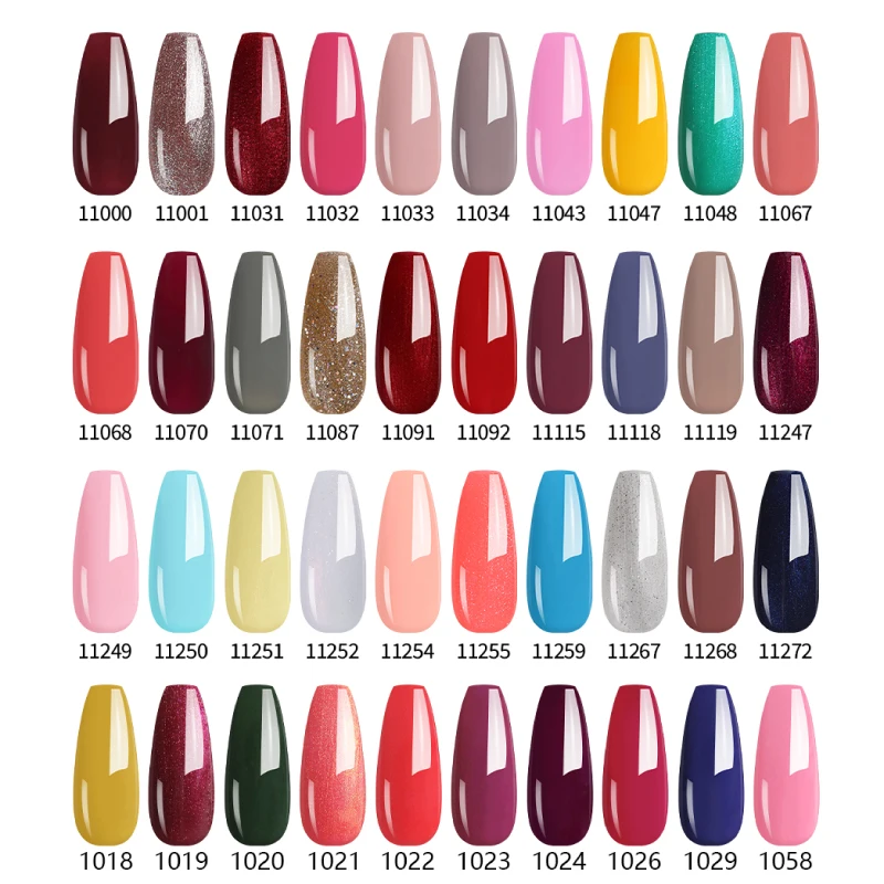 NAILCO Red Colors Series 15ML Nail Gel Polish Nail Supplies Semi Permanent For Nail  Art Manicure Soak Off LED UV Hybrid Varnish 3