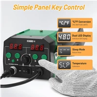 YIHUA 938BD-II 740W Soldering Station with Hot Air Rework Gun + LED Lamp 2 YIHUA 938BD-II 740W Soldering Station with Hot Air Rework Gun + LED Lamp 2