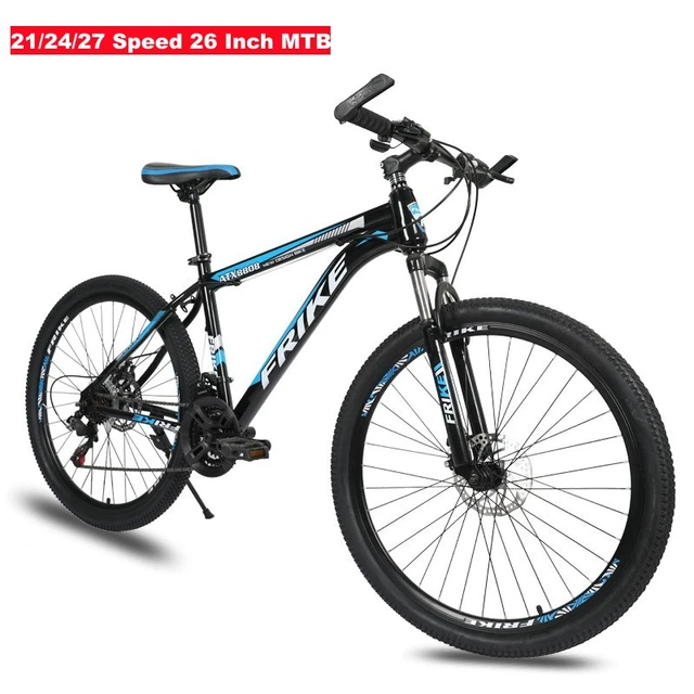  Vehpro Bicicleta de montaña de gran tamaño de 29 pulgadas para  hombre, bicicleta de montaña con suspensión delantera, bicicleta de montaña  de 21 velocidades, frenos de disco dual, peso de 40