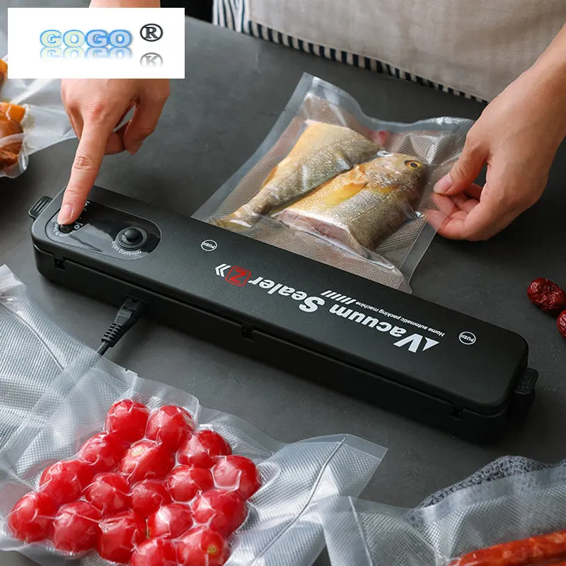 Food Vacuum Sealer 220V/110V Vacuum Sealer Packaging Machine with Free
