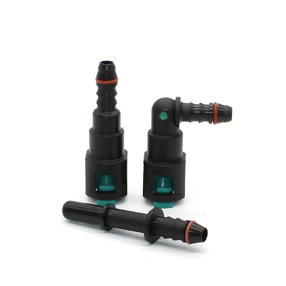 7.95 ID6 Auto Car Fuel Line Hose Coupler Quick Release Connector Fuel Line Rubber Hose Carburetor Part Fuel Line Connector Hose Coupler