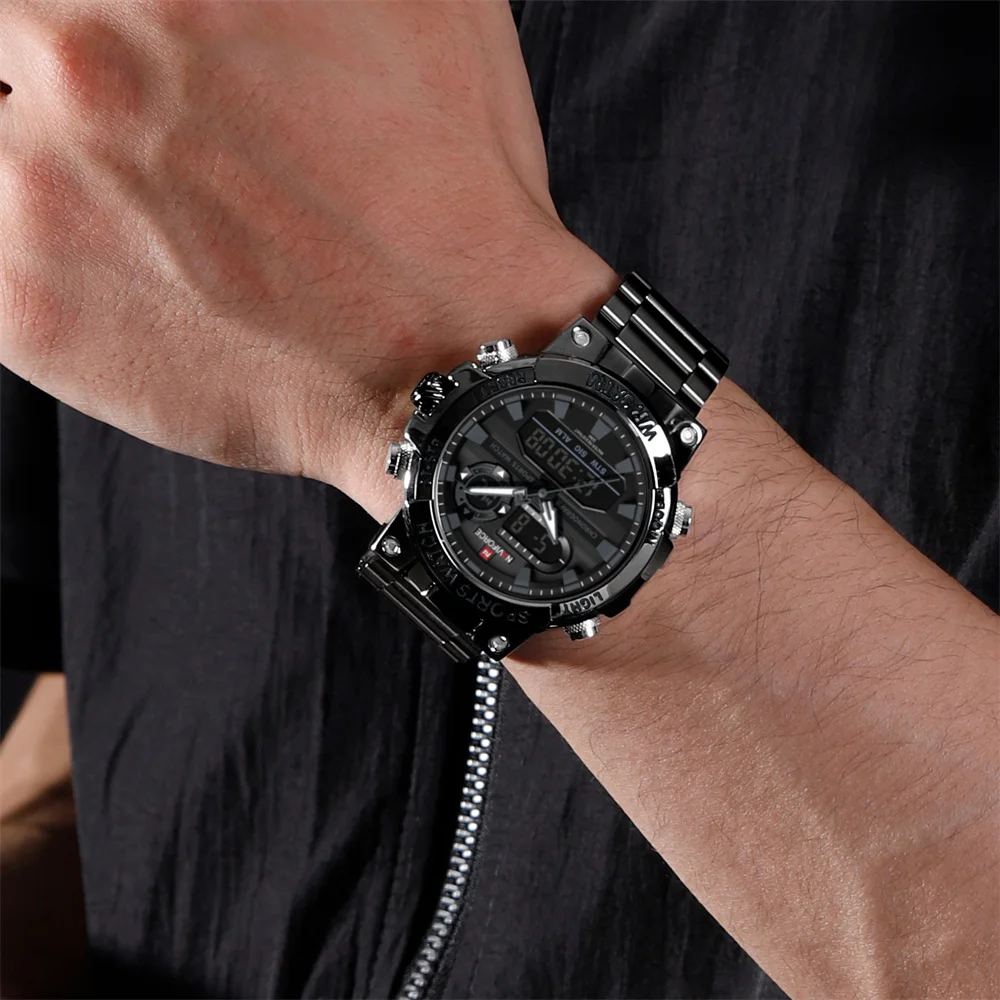 Naviforce 9237 Luxury Stainless Steel Men Watch description image 13