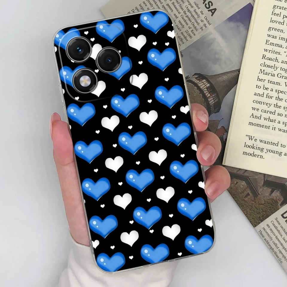 Brilliant Flower Butterfly Transparent Phone Case