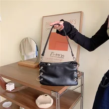 

women bag Flap PU fashion Sequined Solid Zipper shoulder bag handbag pures and bags crossbody designer bag Euro-America style