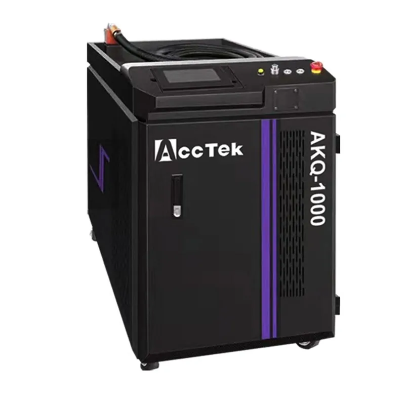 AccTek 2022 Новая цена 1000 Вт JPT лазерная машина для очистки волокон краски на металле |