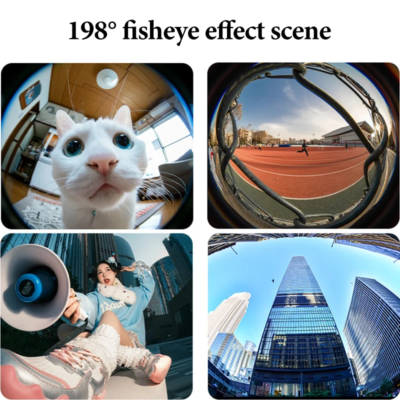 Enhanced Mobile Fisheye and Macro Camera Lens