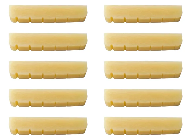 Knochen Sattel Gitarre Echte Knochenmutter Für Fender/Squier Mini-Gitarre - 40 Mm, Weiß-creme Saitenlage Mutter 40mm