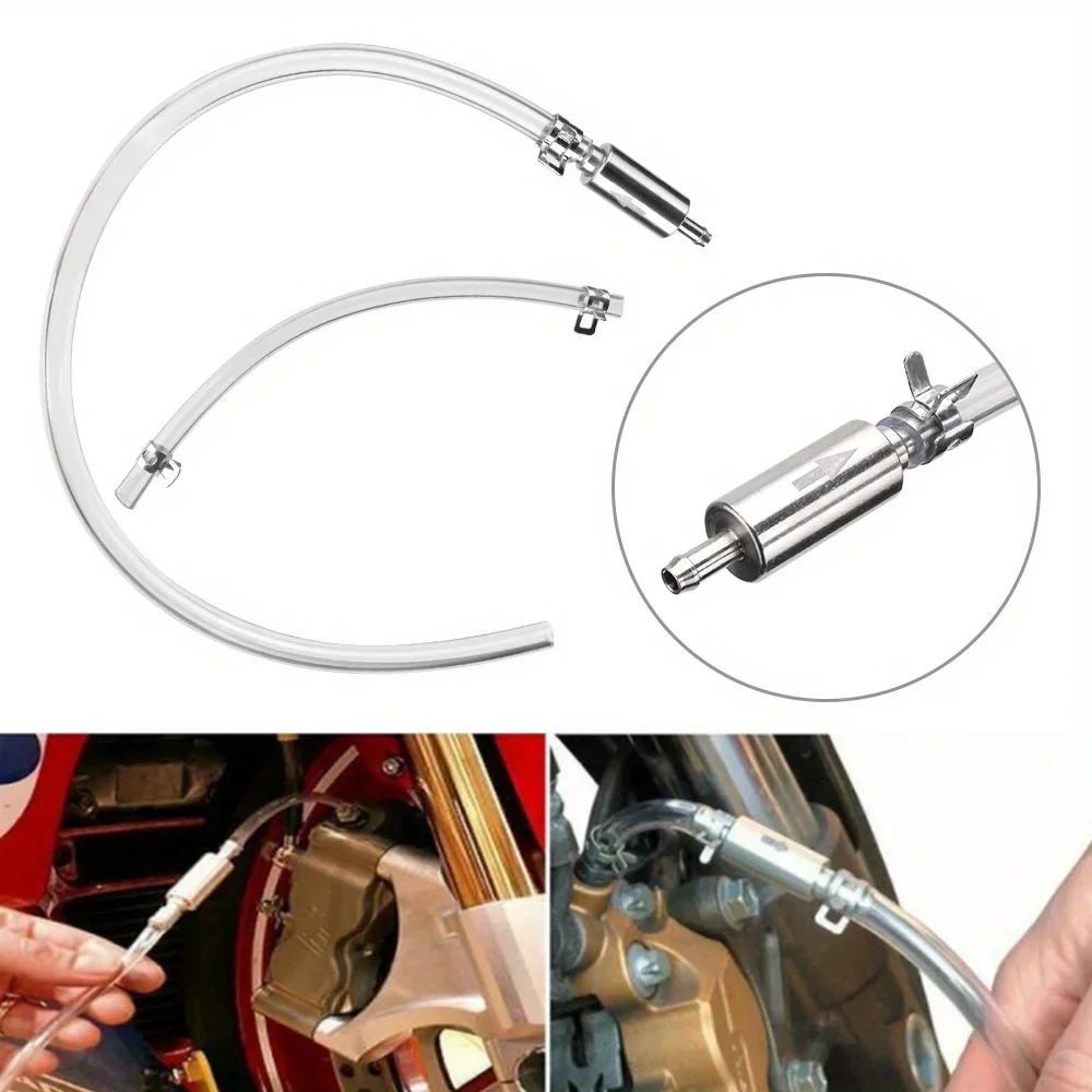 motorcycle fuel pipe brake caliper oil guide pipe oil suction tool pump hydraulic brake 1PC brake oil connector,brake adapter,brake bleeder tool kit