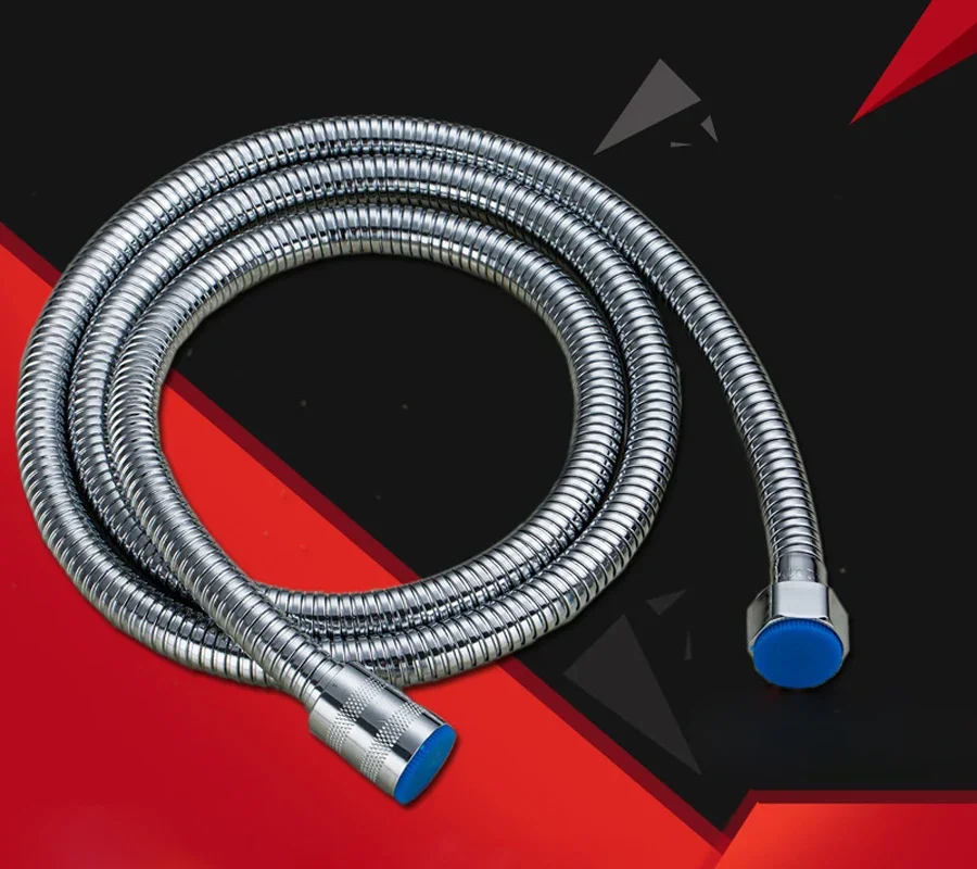 

1.5m/2m Stainless Steel Shower Hose High Quality Encryption Explosion-proof Hose Spring Tube Pull Tube Bathroom Accessories