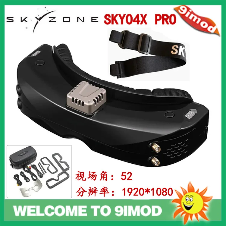 SKYZONE SKY04X V2/PRO video glasses head tracking OLED resolution 1920X1080