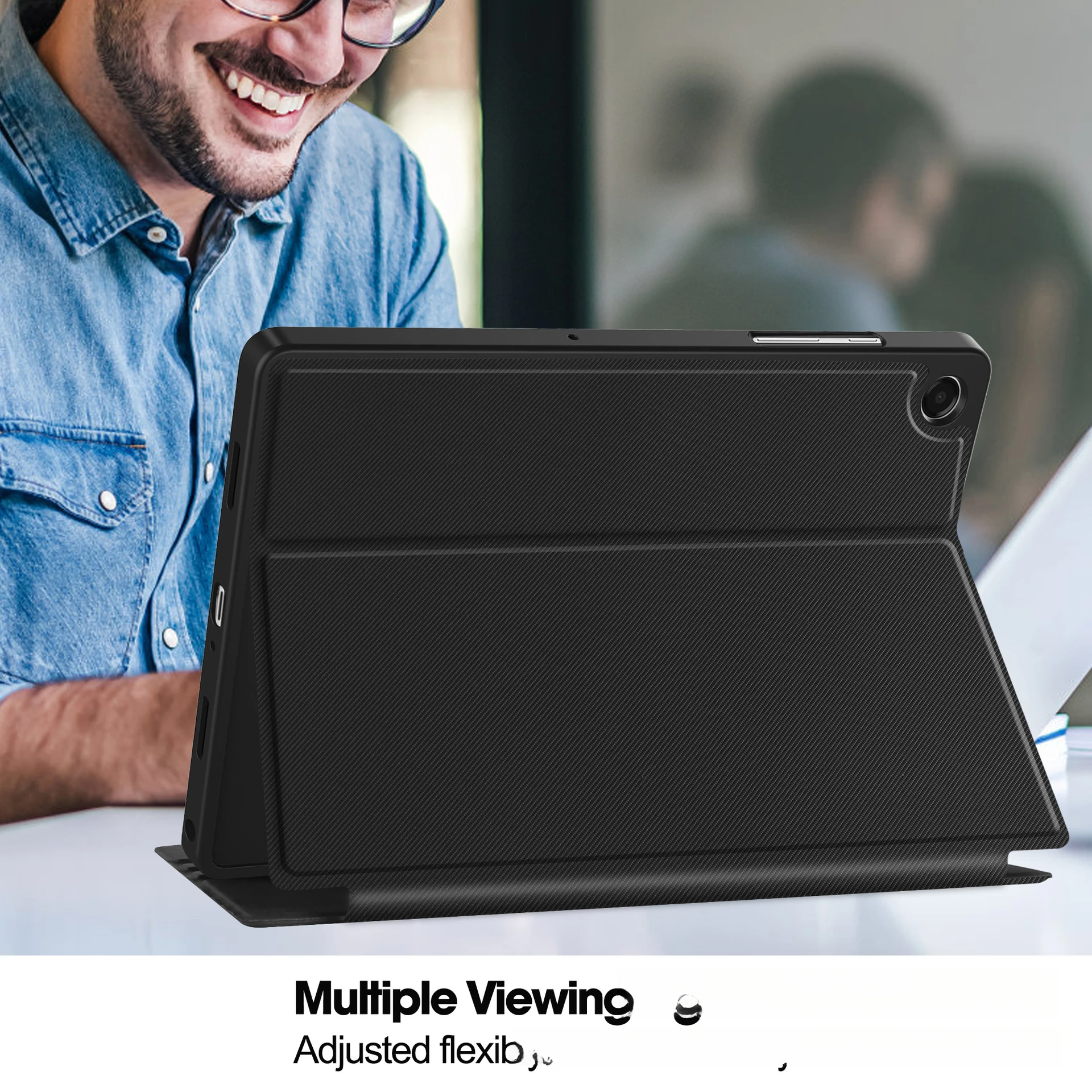 Für Galaxy Tab A11+ 11 Zoll Tablet-Hülle SM-X230, Buchständer, TPU, Stifthalter, Schutzhülle – Detail 8