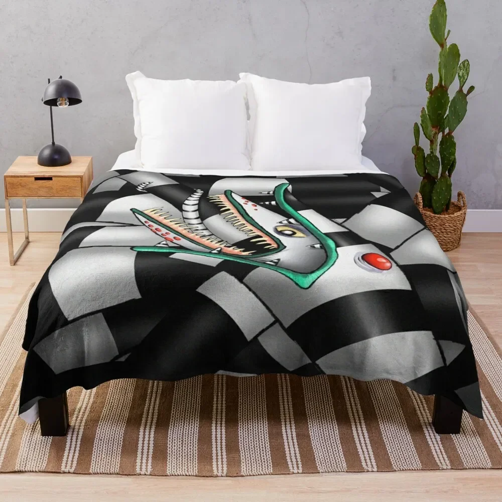 Self-Consuming Sandworm Throw Blanket Heavy Fashion Sofas Soft Plaid Bed Blankets